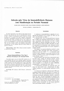 Infecção pelo Vírus da Imunodeficiência Humana com Manifestação