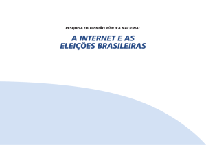 a internet e as eleições brasileiras