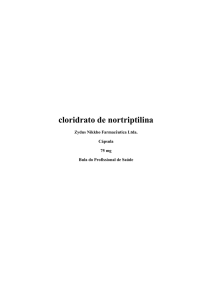 cloridrato de nortriptilina