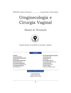 Uroginecologia e Cirurgia Vaginal