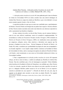 António Braz Teixeira, A filosofia jurídica brasileira do século