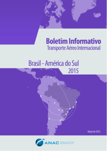 Boletim Brasil - América do Sul 2015