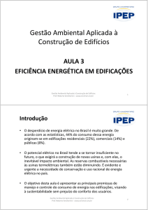 Gestão Ambiental Aplicada à Construção de Edifícios