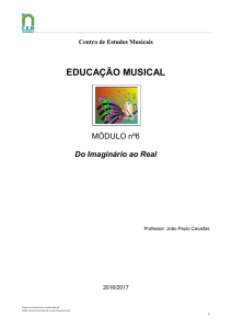 Sebenta 2 - FORMAÇÃO MUSICAL - C.E.M