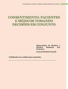 Guia de Consentimento - Observatório de Bioética e Direitos