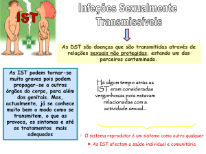 Infecoes sexualmente transmissíveis