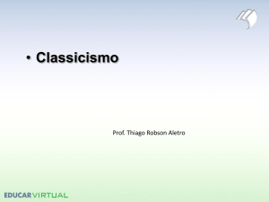• Classicismo