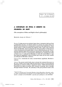 a concepção concepção concepção de ética e direito na filosofia