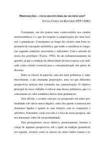 itens destituídos de significado?