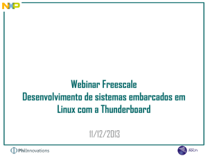 Webminar Freescale Desenvolvimento de sistemas