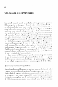 8 Conclusões e recomendações Este capítulo pretende resumir as