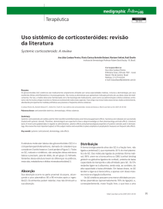 Uso sistêmico de corticosteróides: revisão da literatura