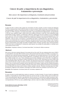 Câncer de pele: a importância do seu diagnóstico, tratamento