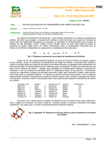 rf-013 : estudo das reações de transferência de hidreto em