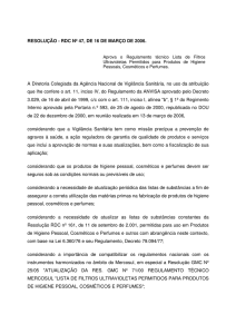 Resolução RDC nº 47 2006 - Vigilância Sanitária SC