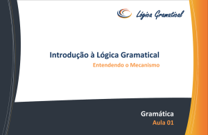 Lógica Gramatical - Português com Ed Borges