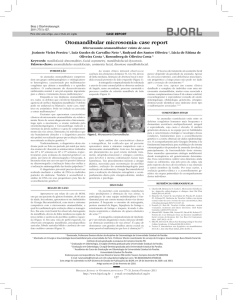 Otomandibular microsomia: case report