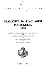gramática da linguagem portuguesa