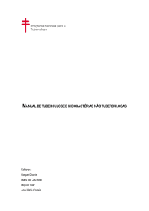 Manual de Tuberculose e Micobactérias não Tuberculosas