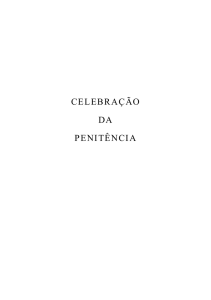 CELEBRAÇÃO DA PENITÊNCIA