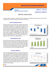 Boletim para MPE`s - Abril / 2016