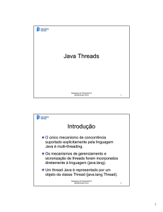 Java Threads - DI PUC-Rio