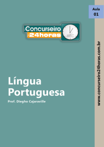 Língua Portuguesa - Concurseiro 24 Horas