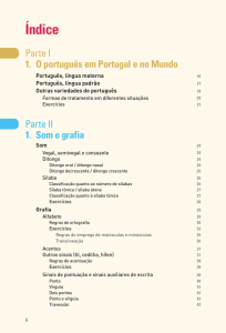 1. O português em Portugal e no Mundo