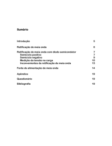 41 - Retificação de Meia Onda