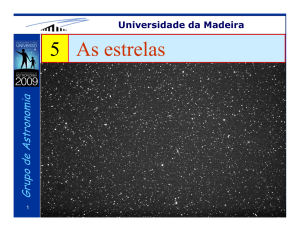 As estrelas 5 - Universidade da Madeira