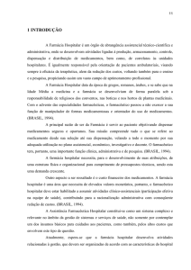 Análise das Farmácias Hospitalares em Quatro Hospitais na Região