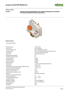 750-806 - CONTROLADOR PROGRAMÁVEL