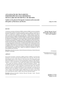 ATUALIZAÇÃO DO TRATAMENTO FISIOTERAPÊUTICO DAS