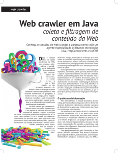 Web crawler em Java: coleta e filtragem de conteúdo da Web