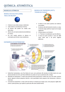 química 1 - Professora Renata Quartieri