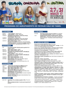 programa do agrupamento de escolas vale do tamel