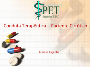 Conduta Terapêutica - Paciente Cirrótico