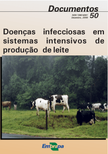 Doenças infecciosas em sistemas intensivos de produção de leite