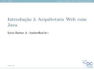 Introdução à Arquitetura Web com Java