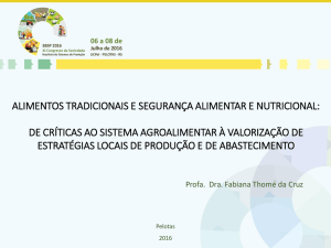 Apresentação do PowerPoint - Sociedade Brasileira de Sistemas de