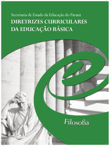 diretrizes curriculares de filosofia - Educadores