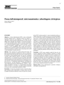 Fossa infratemporal: microanatomia e abordagens