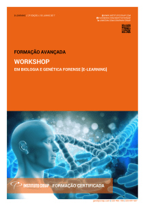 Workshop em Biologia e Genética Forense [E-learning]