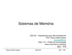 Sistemas de Memória - IEC