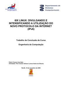 DIVULGANDO E INTENSIFICANDO A UTILIZA&Ccedil;&Atilde;O DO NOVO