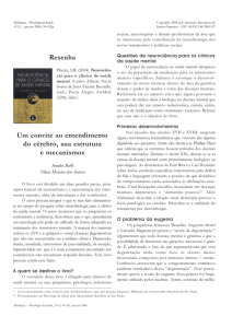 Resenha Um convite ao entendimento do cérebro, sua estrutura e