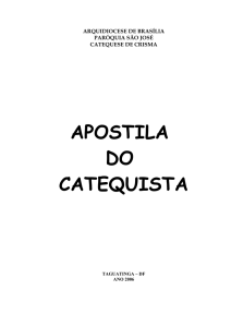 apostila do catequista