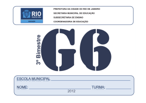 6º ano - BIO NA REDE