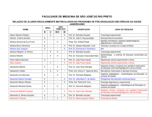 Discentes Matriculados