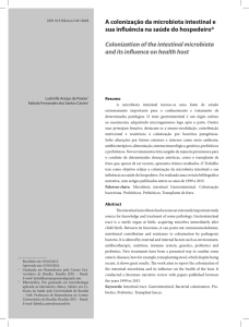 A colonização da microbiota intestinal e sua influência